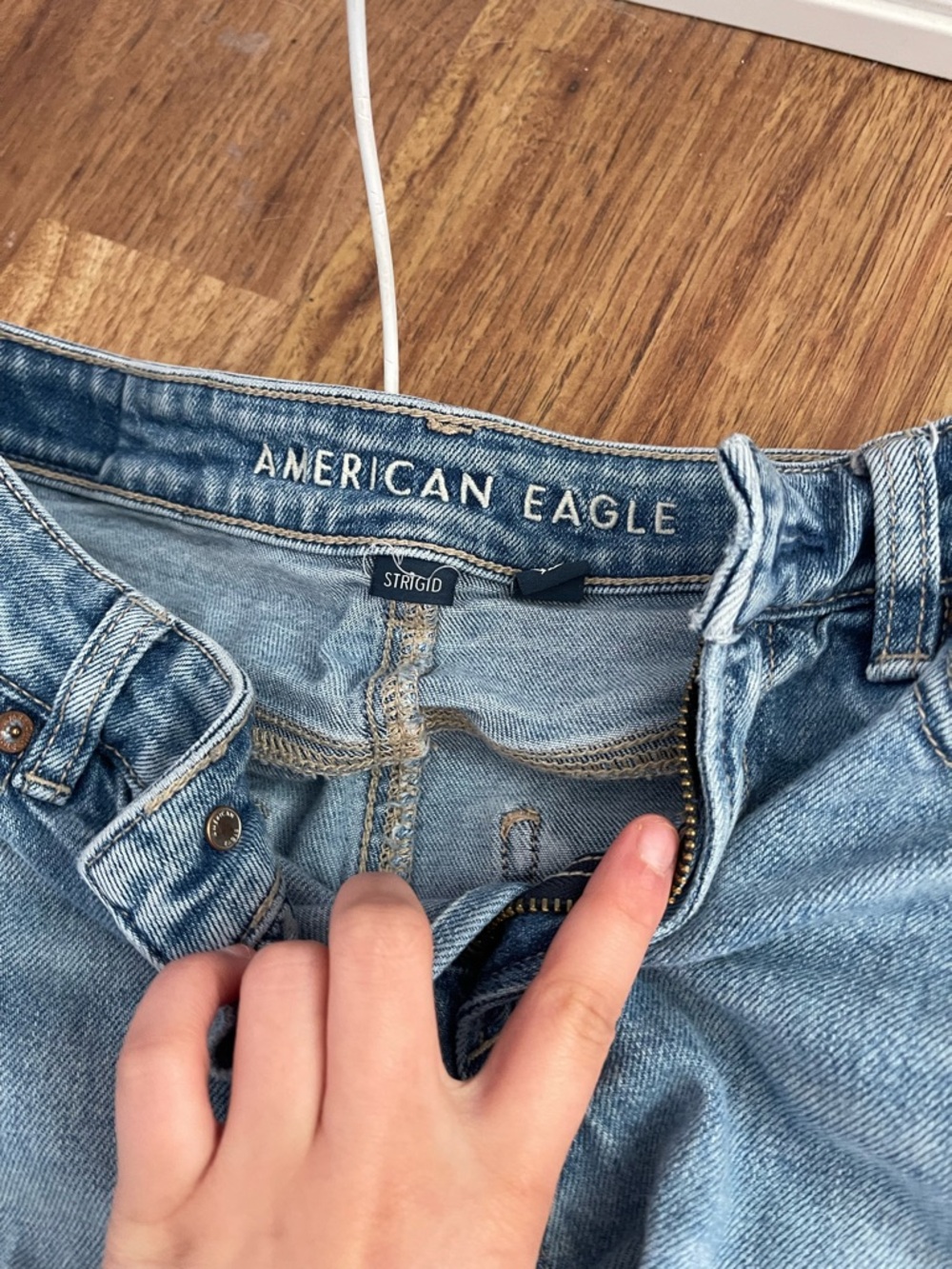 American Eagle Outfitters Light Blue Denim Jeans